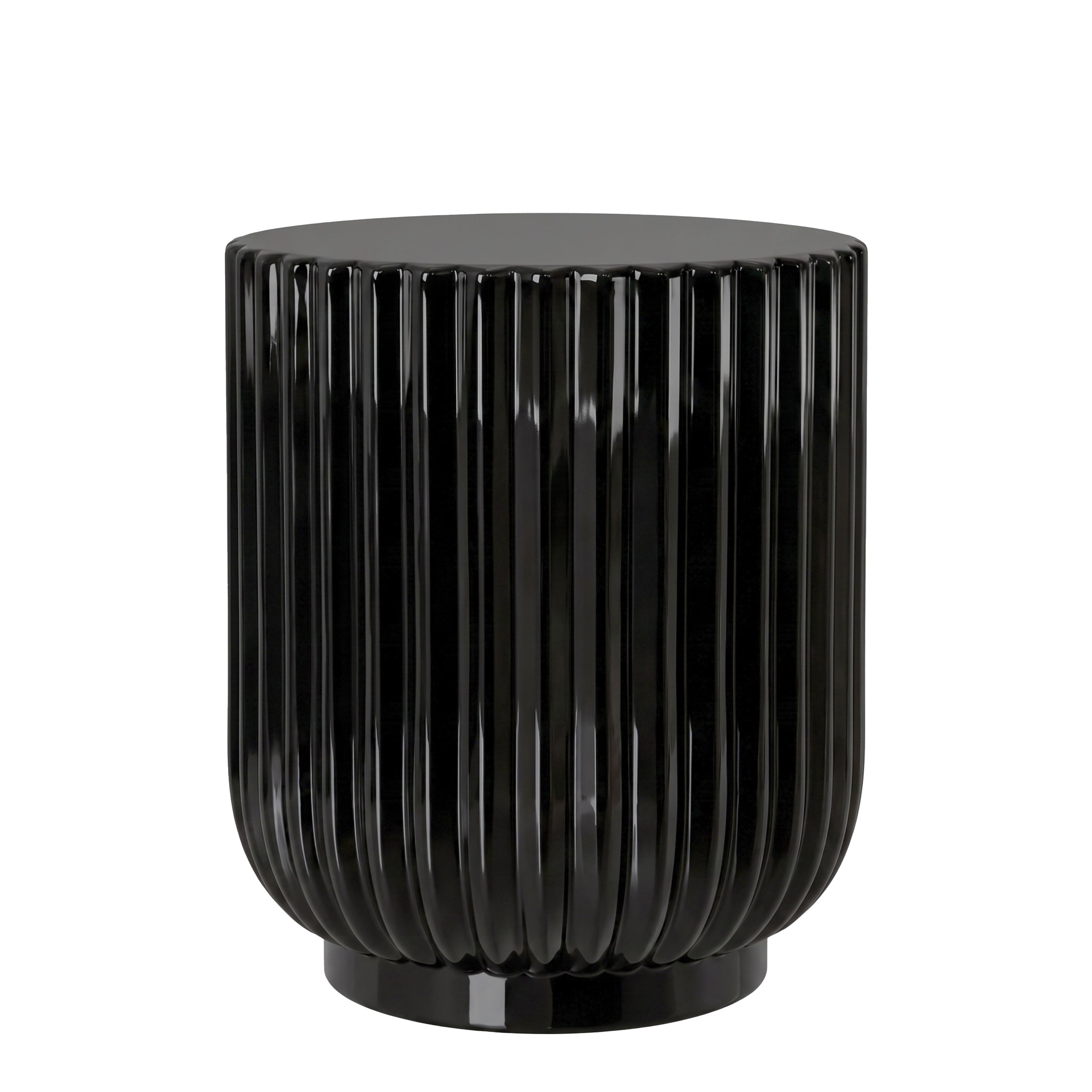Stria Fiberglass Side Table