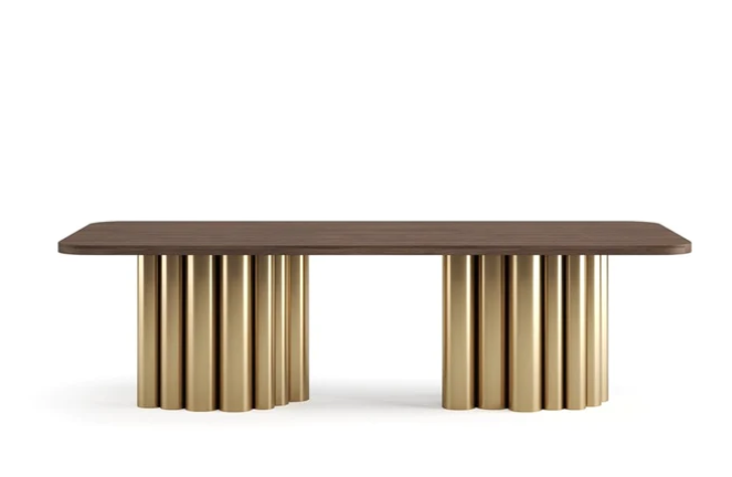 FR.ST Dining Table Brass 9