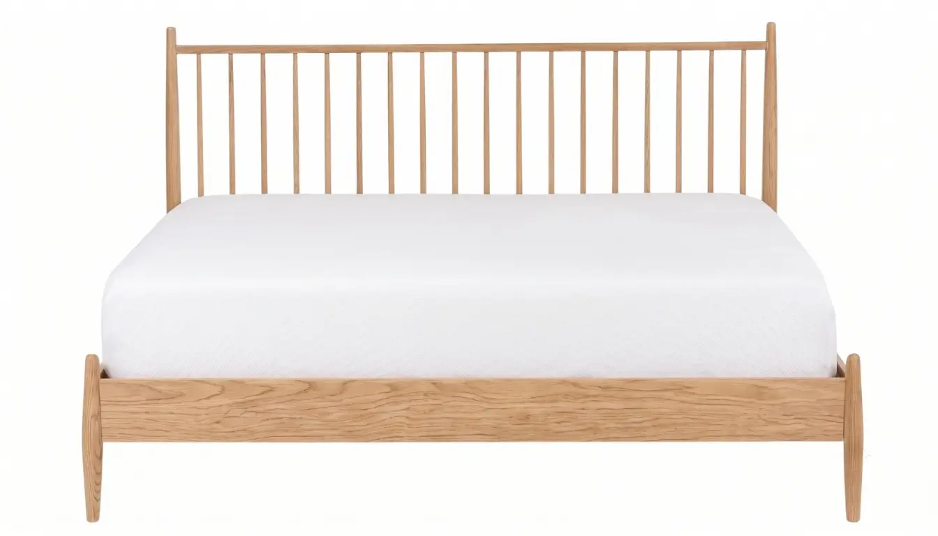 Jane Bed Beech Wood Double