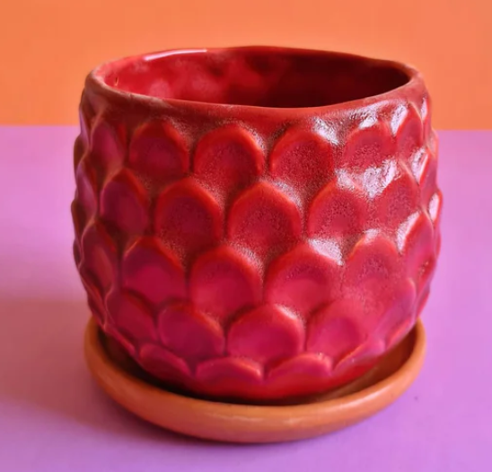 Fish Scale Pot