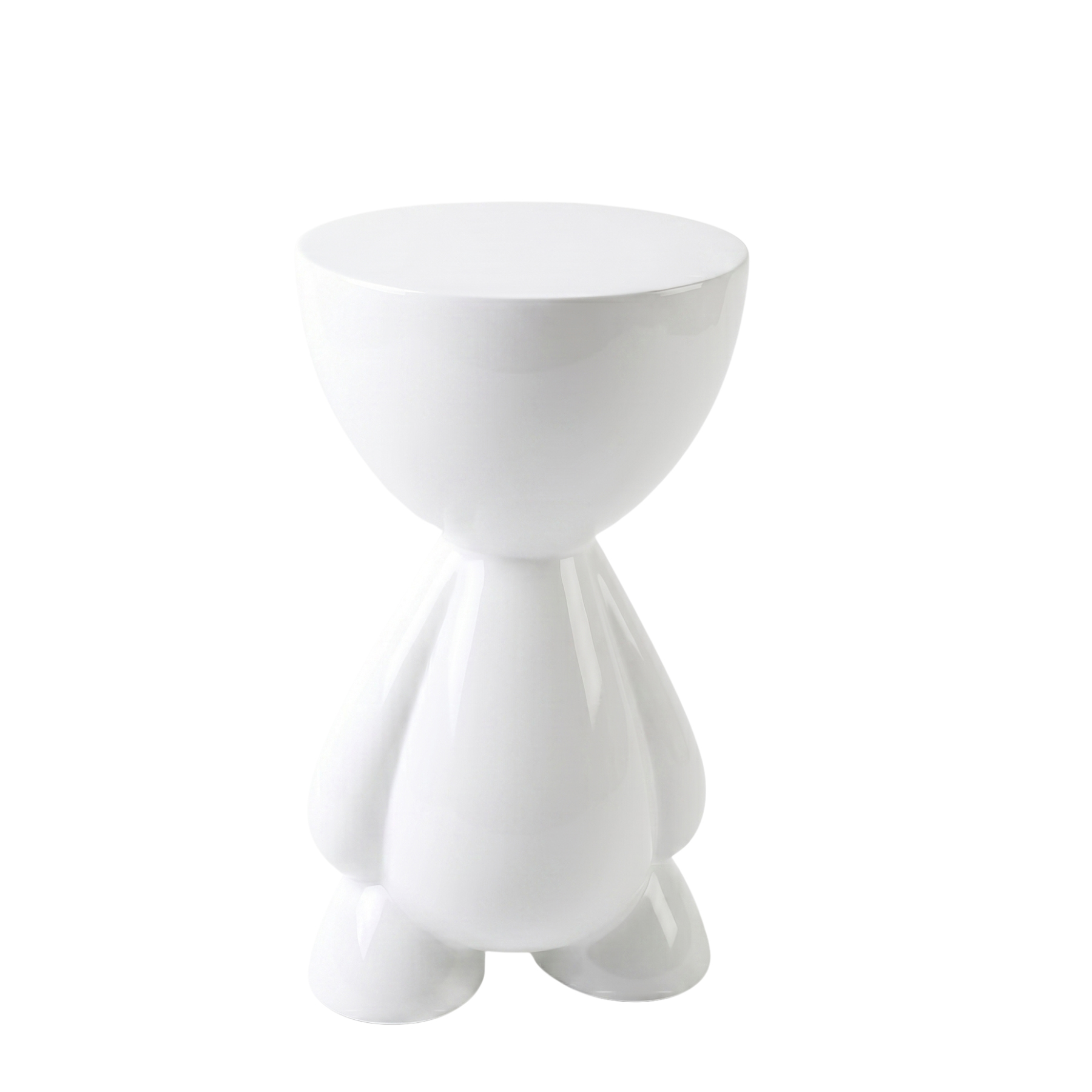 Peblo Fiberglass Side Table