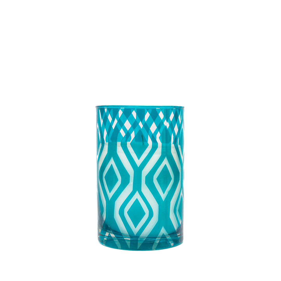 Azur Ikat Scented Candle 4