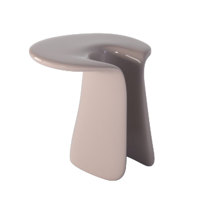 طاولة جانبية سنكن فايبرجلاس