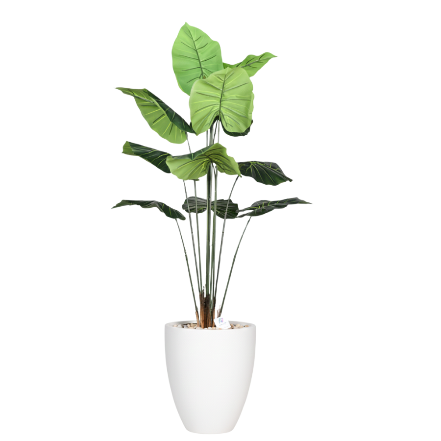 Artificial Taro Tree in Aura Planter