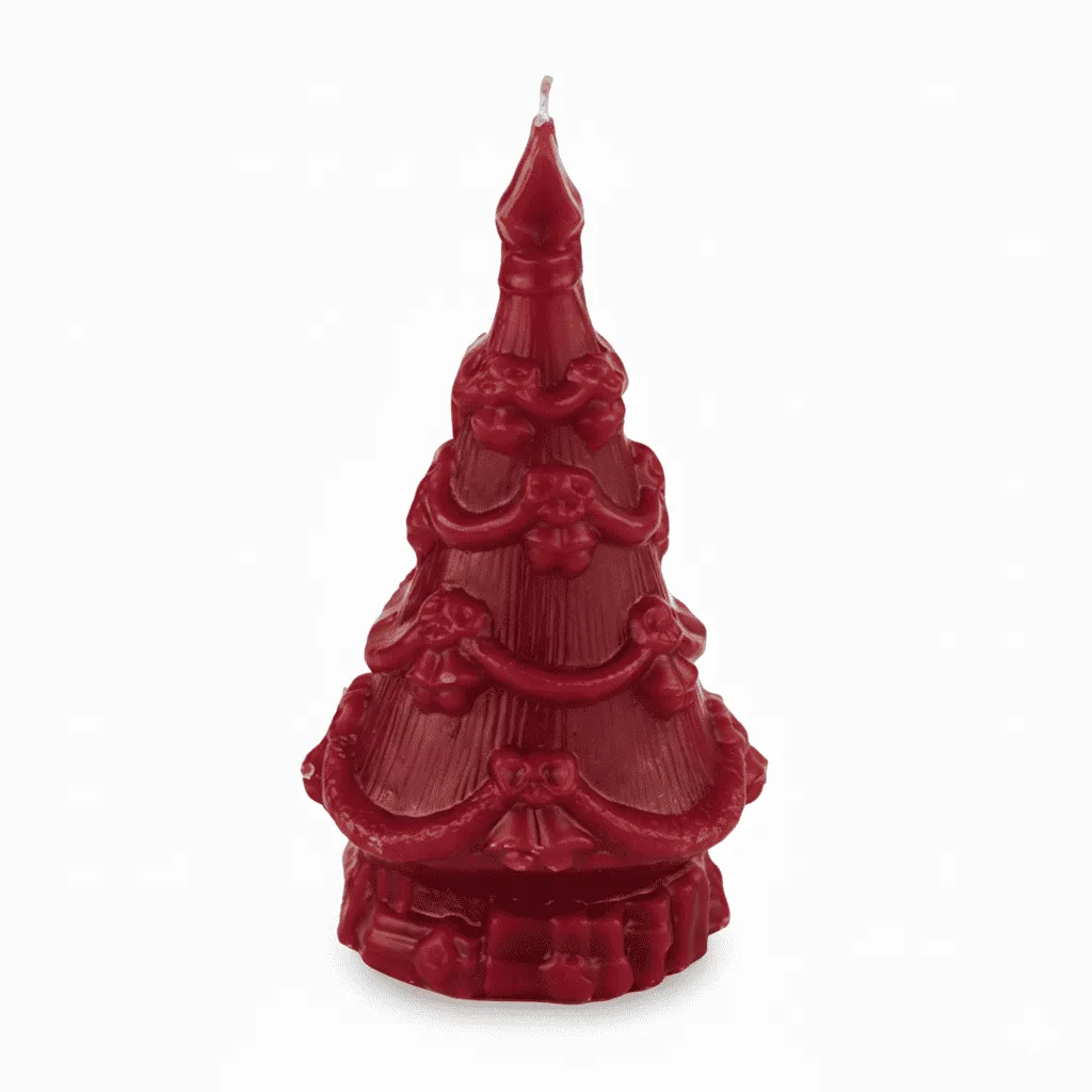Medium Christmas Tree Candle 3