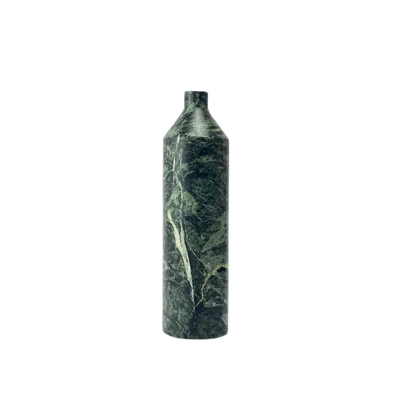Short Neck Marble Vase Tall