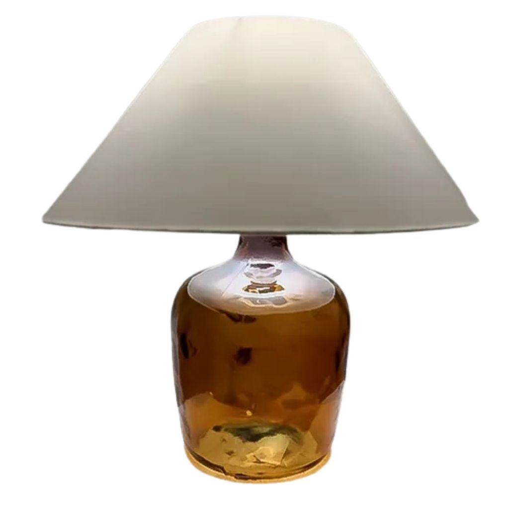 Carafe Table Lamp - Recycled Glass 4