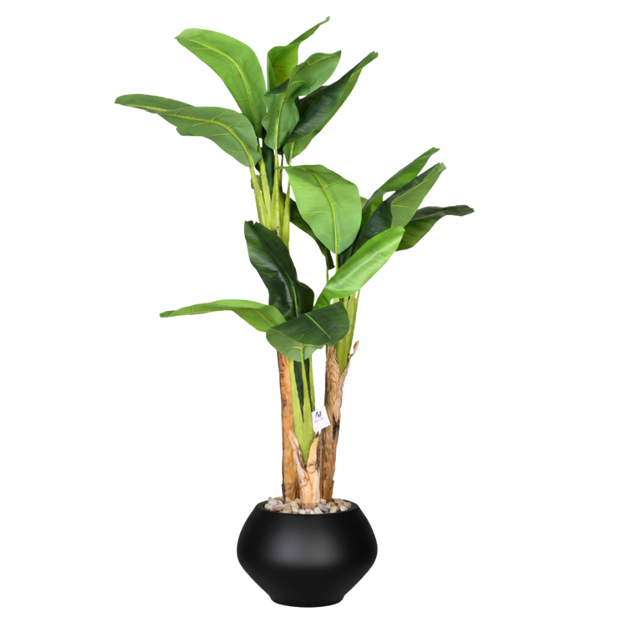 Artificial Banana Tree with Kora Planter