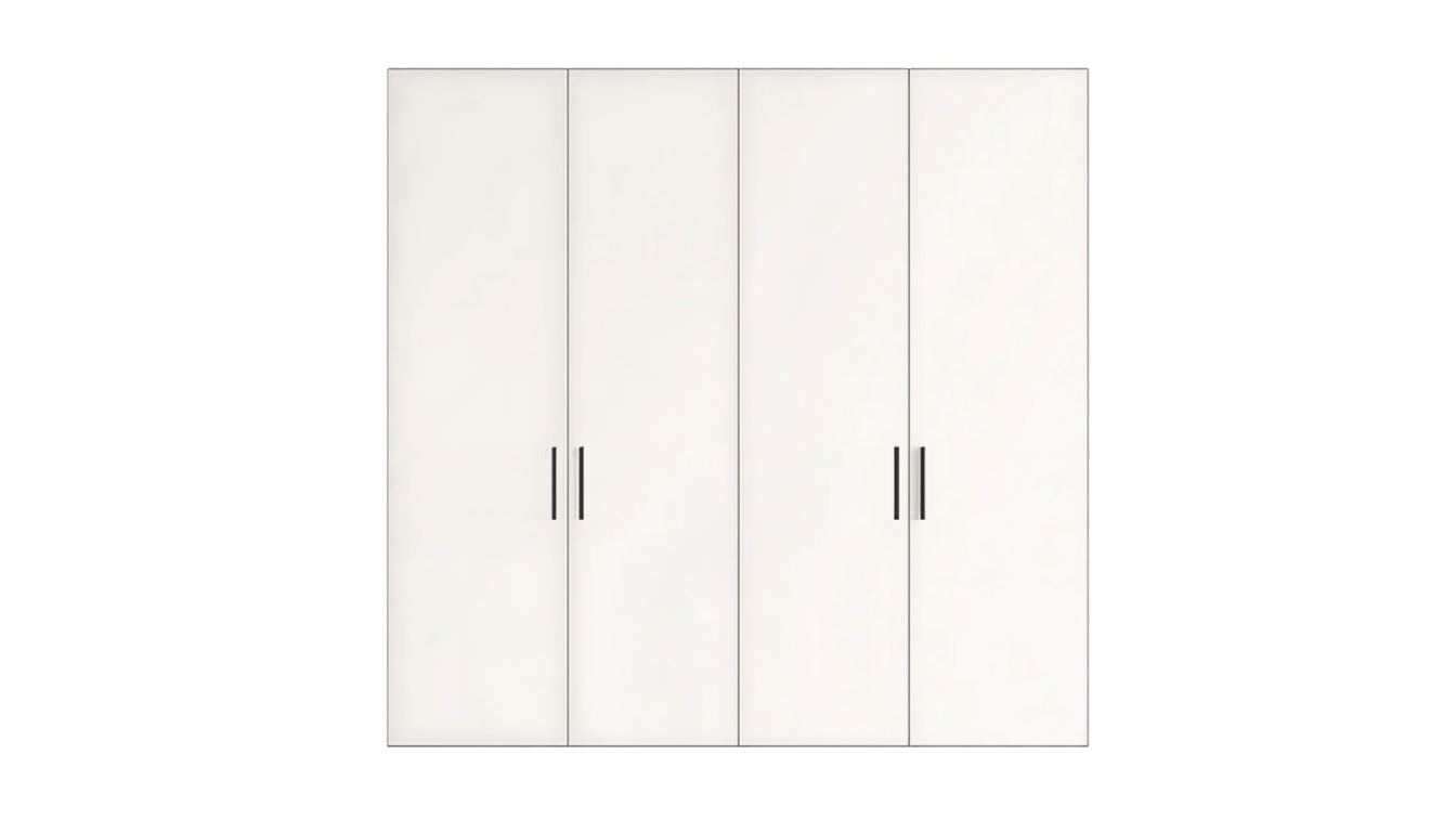 Aeris Minimal Hinged Wardrobe