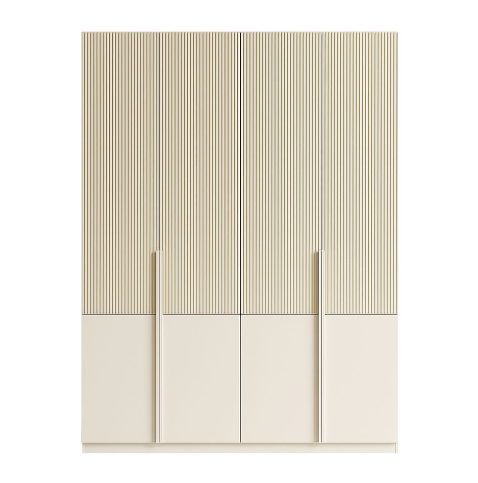 Ribbed Luxe Hinged Wardrobe 18