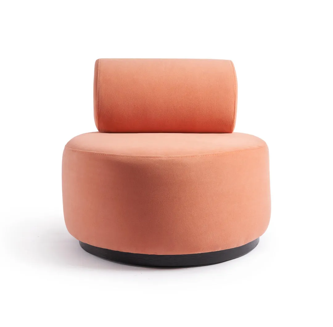 Oxie Chair - Fully Upholstered With Round Design 2