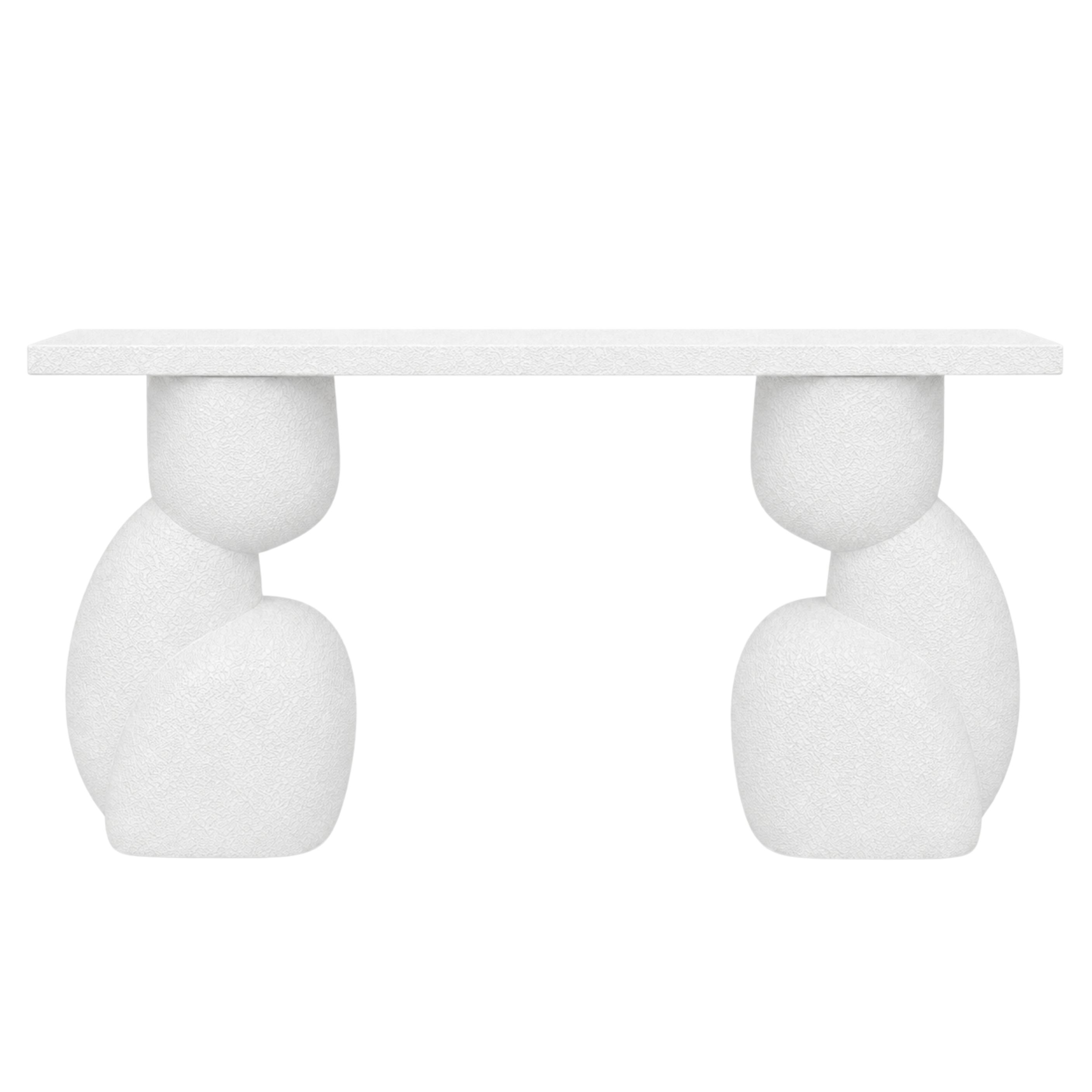 Axis Fiberglass Console Table