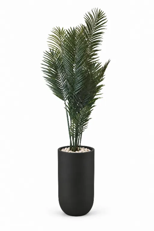Modern Artificial Areca Plant In Luna Pot