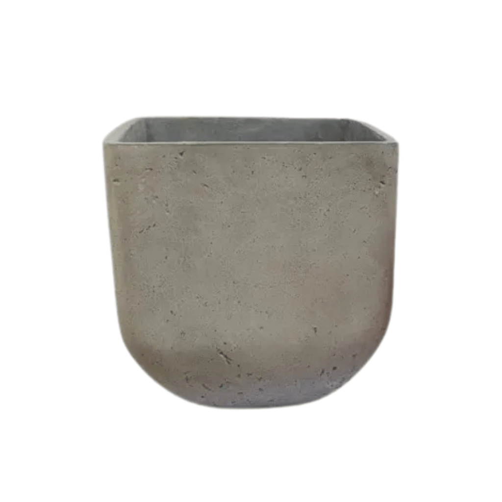 Apis Pot (square large cast stone pot) 3
