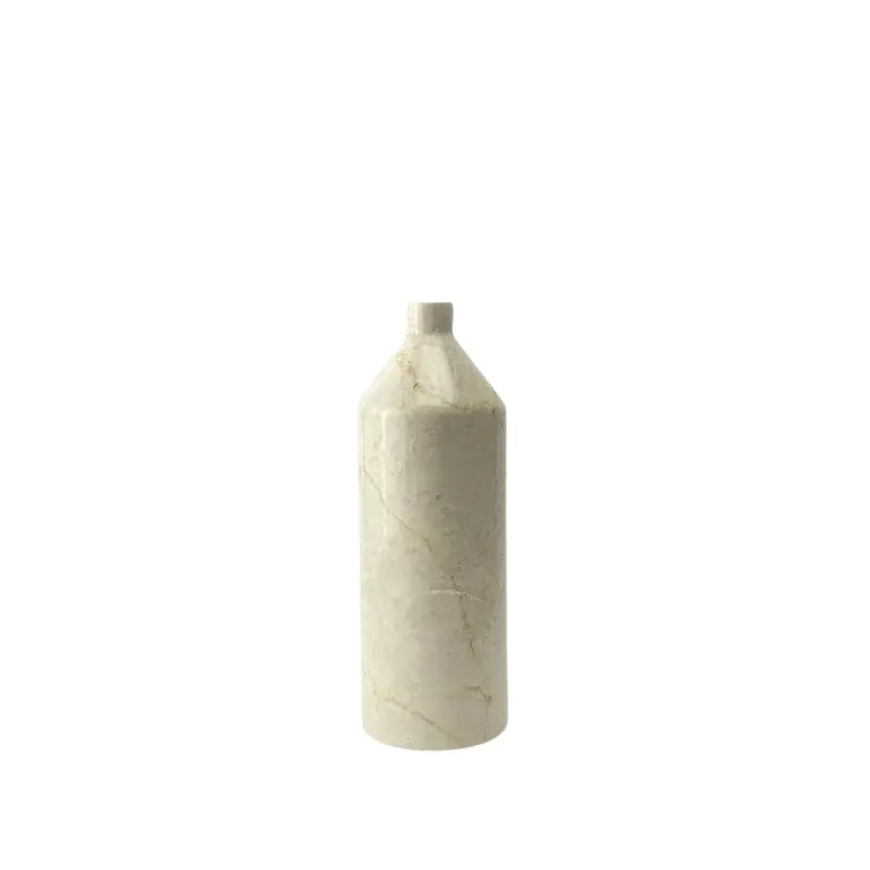 Short Neck Marble Vase Medium