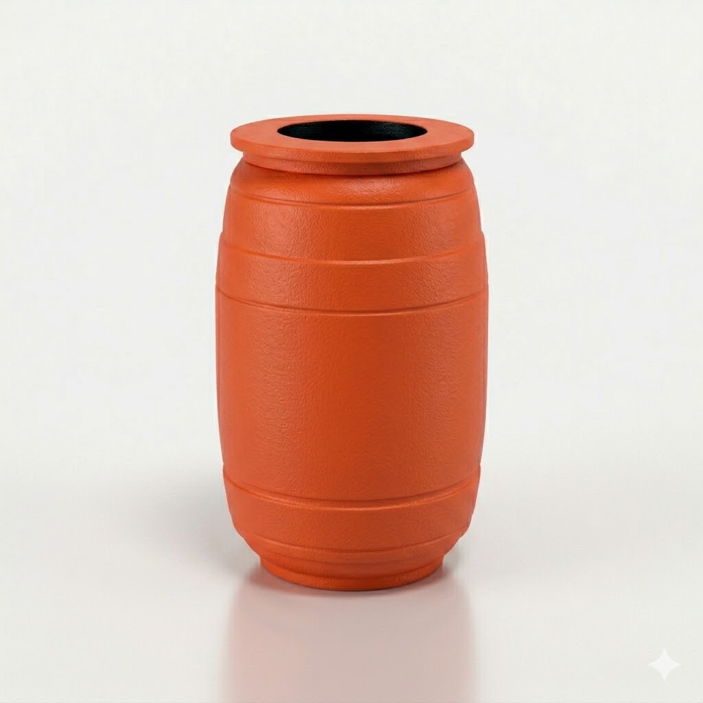 Bulb Lip Vase