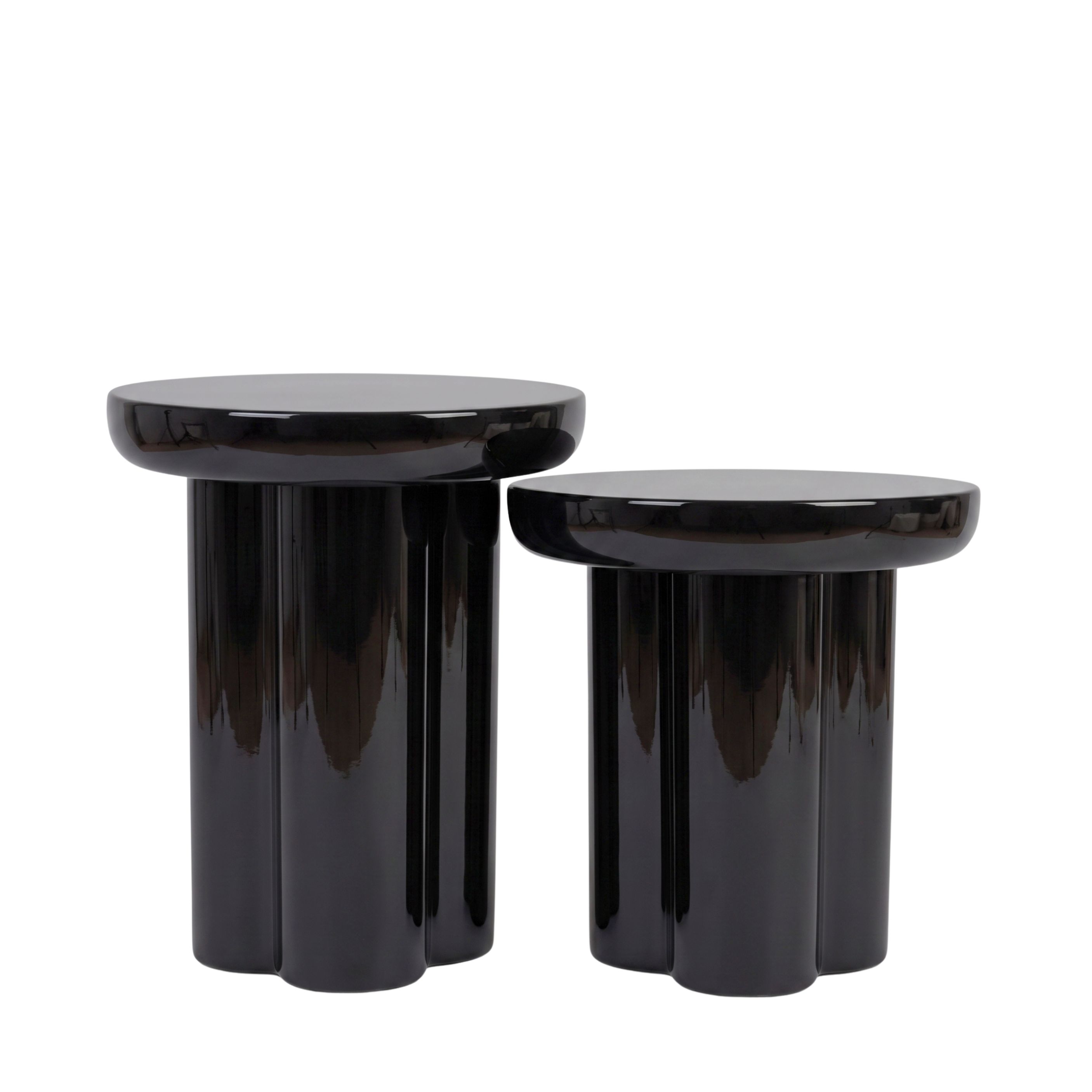 Mono Fiberglass Side Table Set