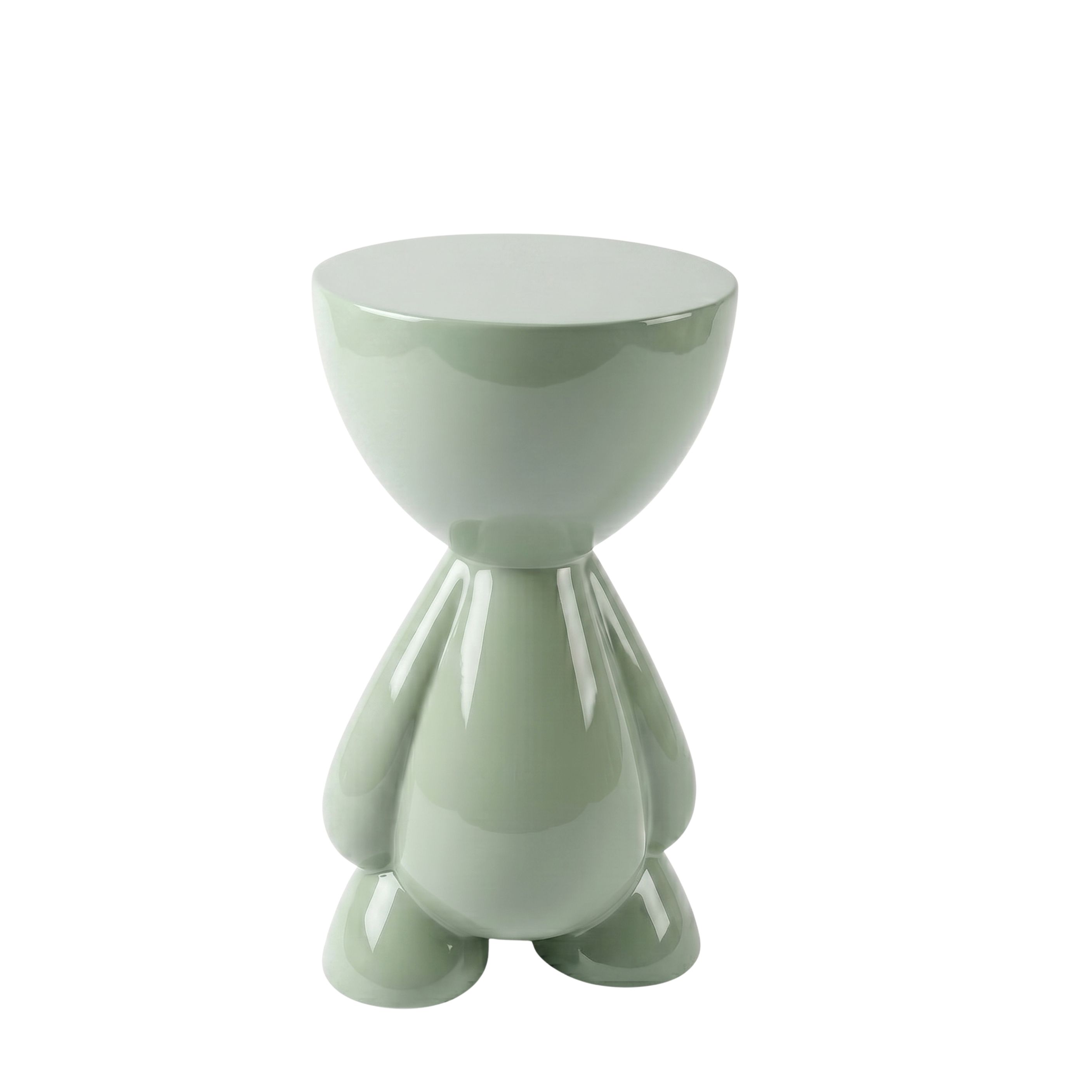Peblo Fiberglass Side Table
