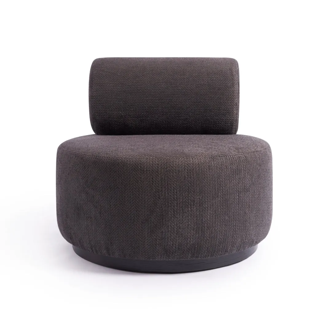 Oxie Chair - Fully Upholstered With Round Design 3