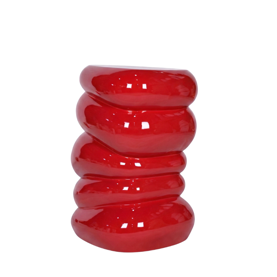 Ripple Fiberglass Side Table