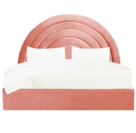 Echo Bed With Upholstered Headboard 1