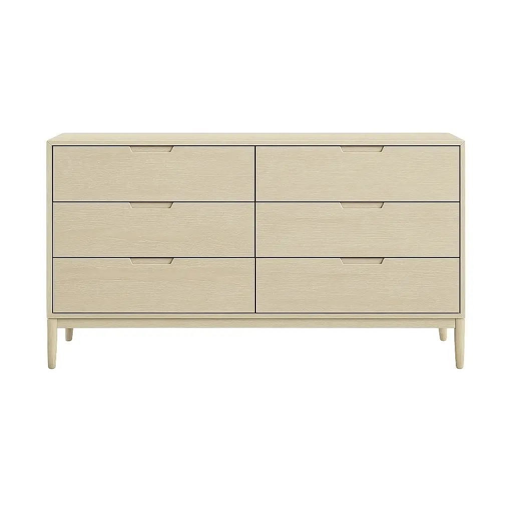 6 Drawers Chest of Drawers - Elegant Design 9