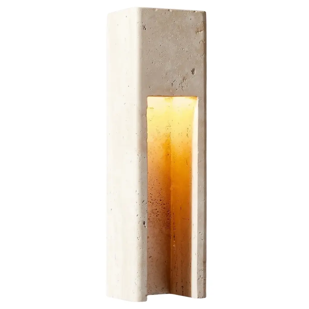 Graziano Travertine Wall Sconce 1