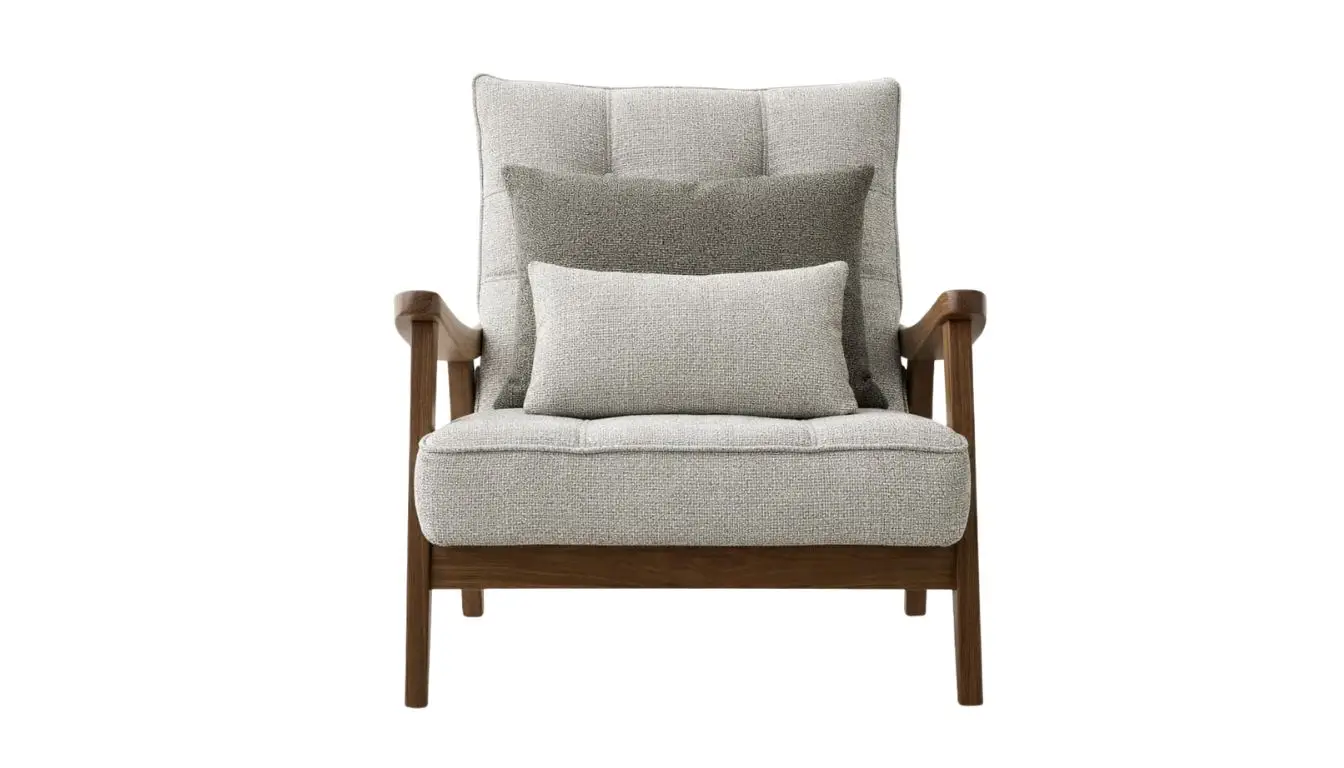 Naila Wooden Armchair