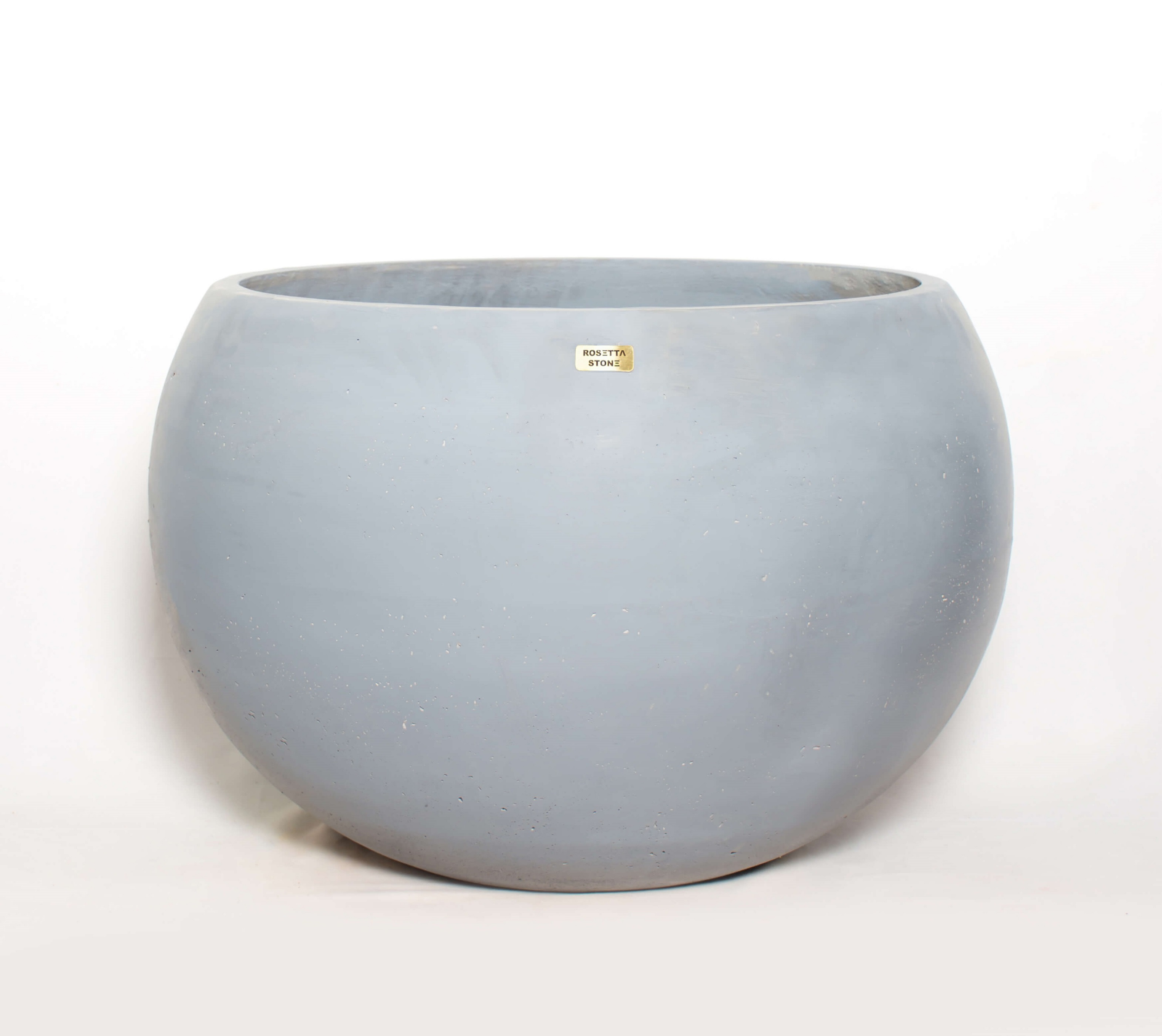 Tut Round Concrete Planter - Bold Color Pot with Sculptural Design 10
