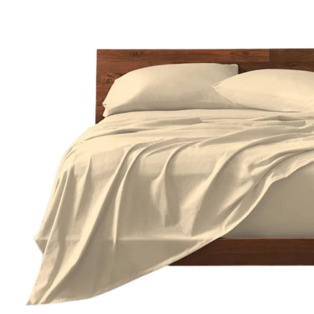 3-Piece Flat Sheet Set - Seersucker Plain 10