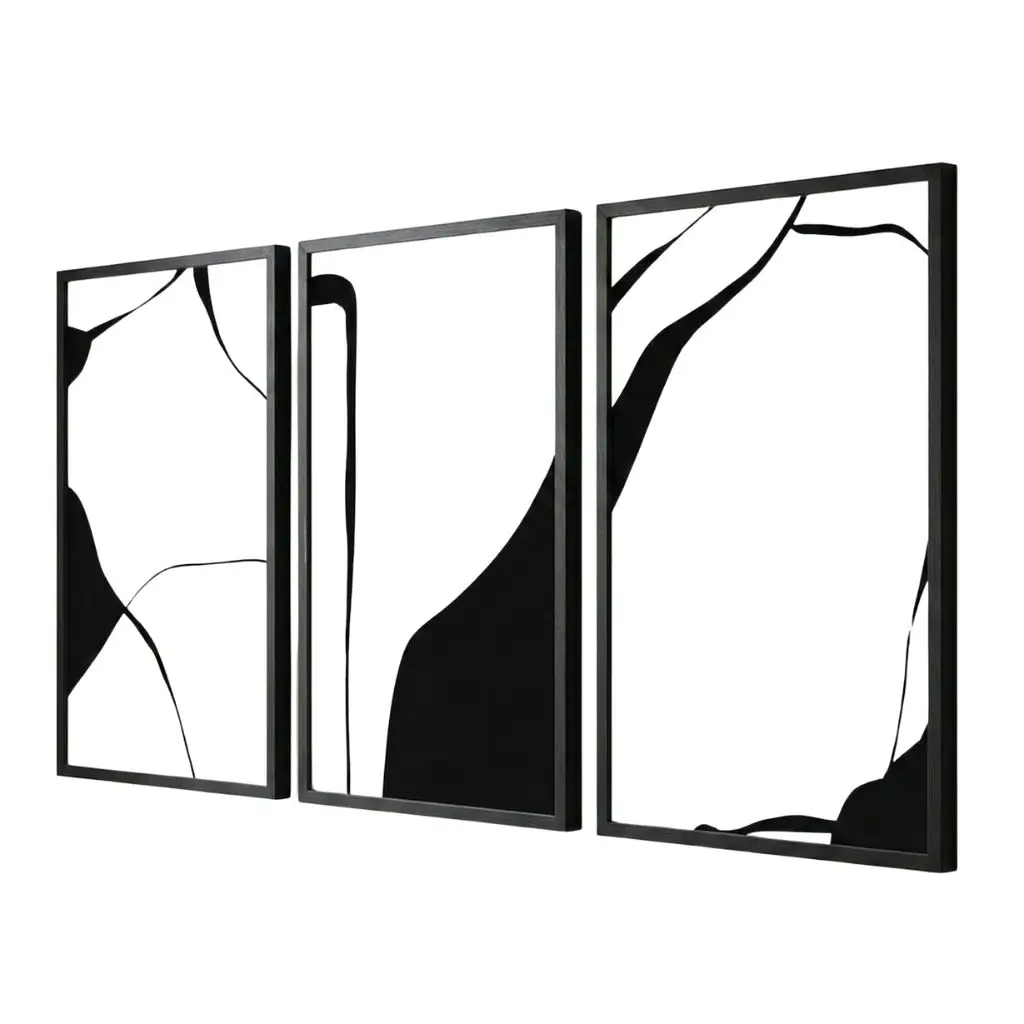 Sahra Abstract Wall Art Set – Set of 3 2