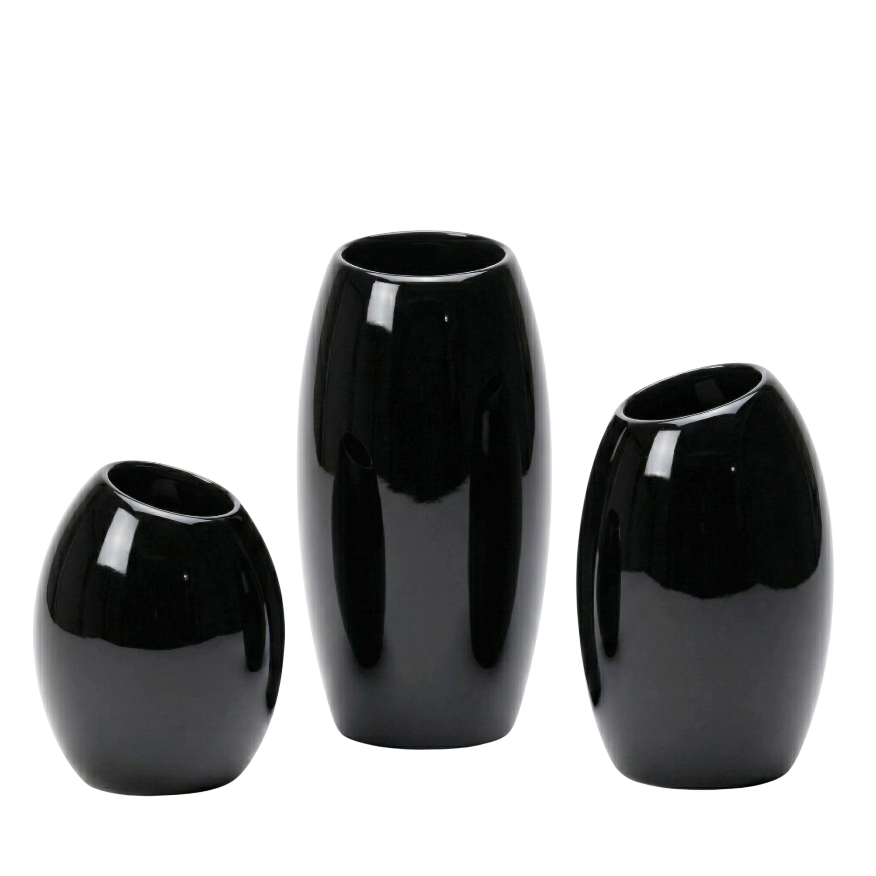 Edge Trio Fiberglass Planter Set