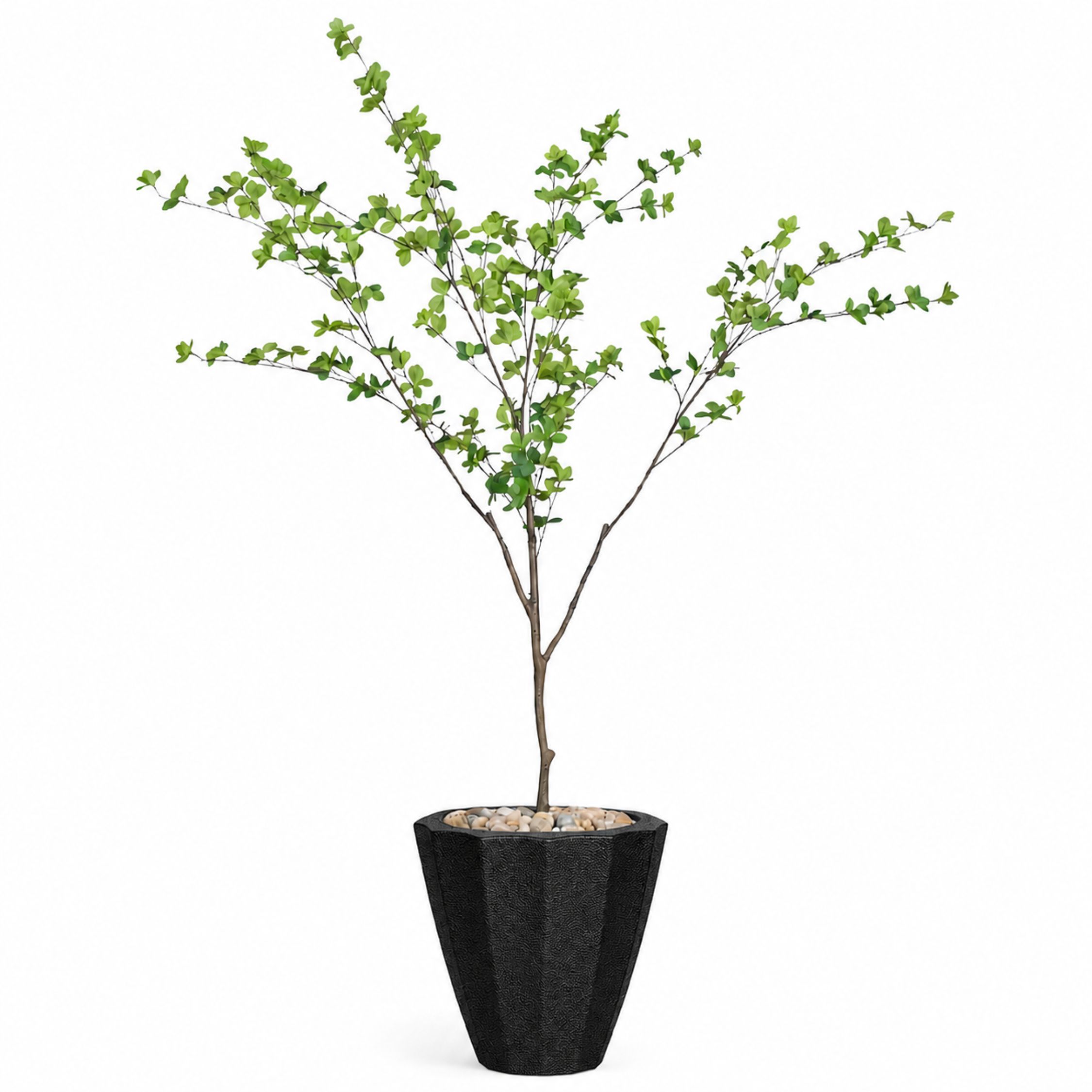 Artificial Maple Tree in Terrazzo Pot