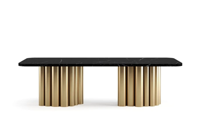 FR.ST Dining Table Brass 7