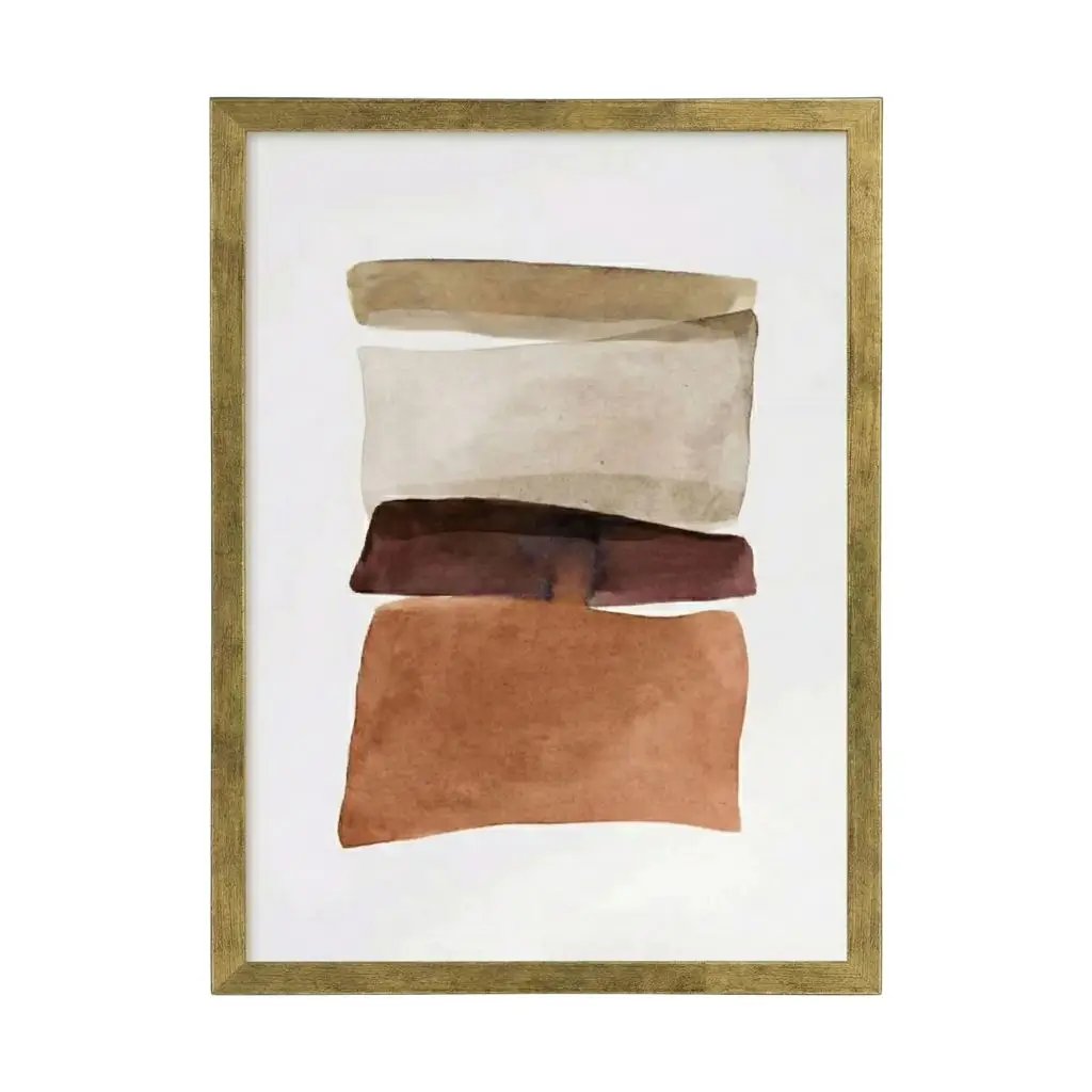 لوحة تجريدية مطبوعة ريمال