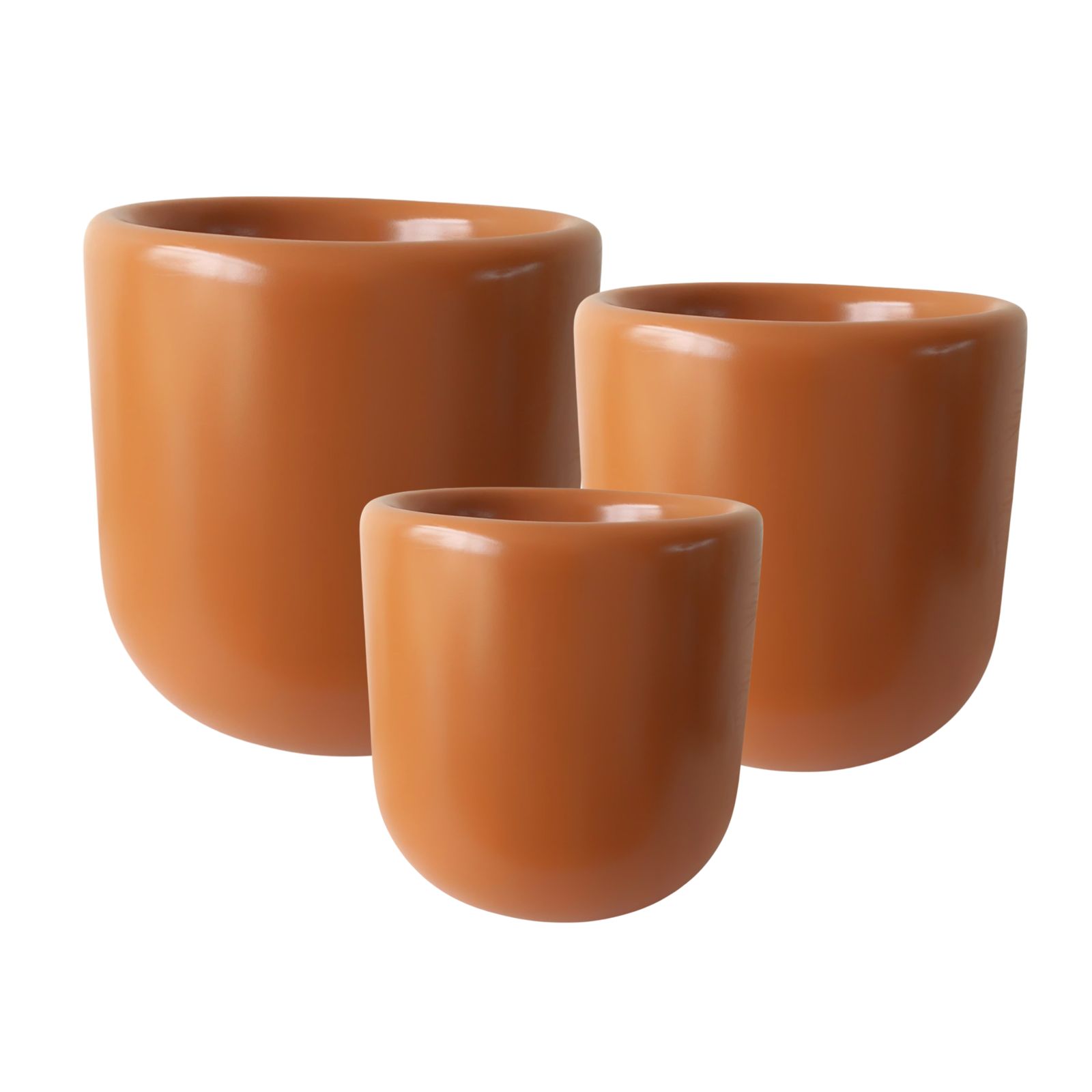 مجموعة ثلاثية كبيرة من الفايبرغلاس