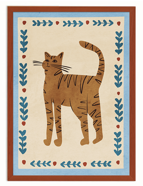 Animals Cat Print 3