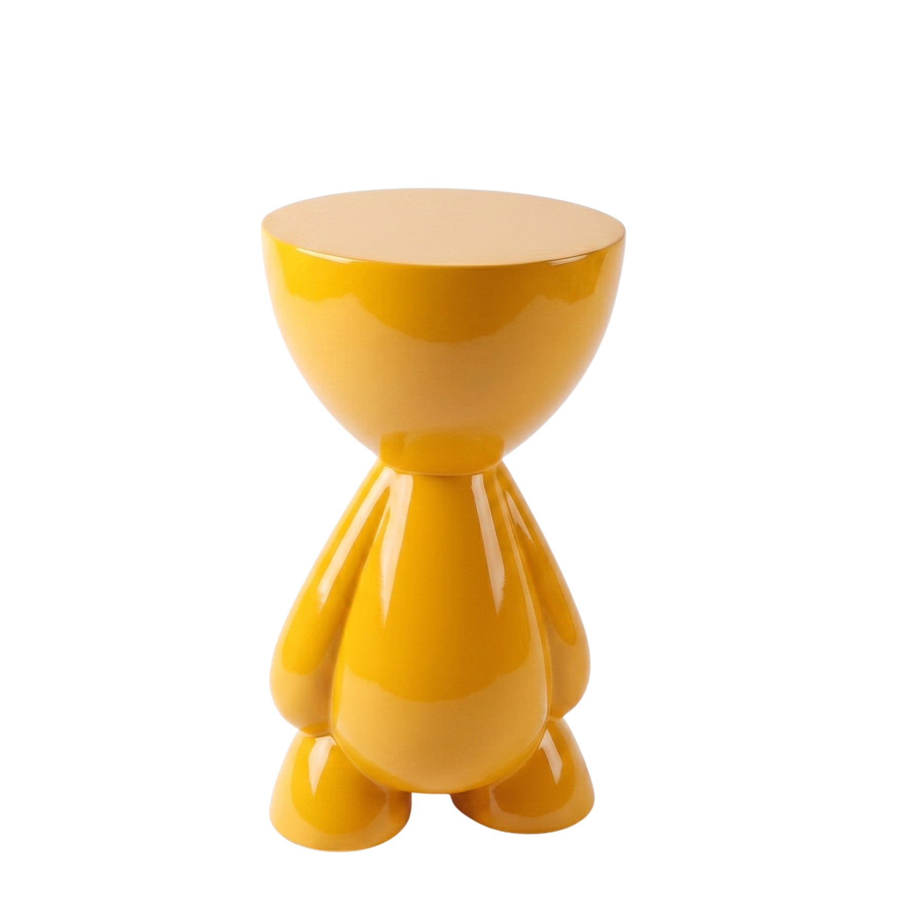 Peblo Fiberglass Side Table