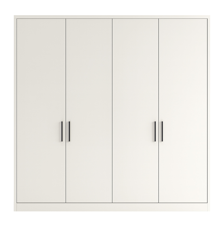 Aeris Minimal Hinged Wardrobe 16