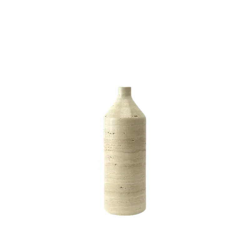 Short Neck Marble Vase Medium