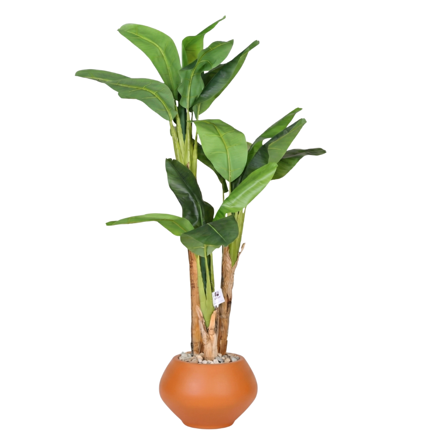 Artificial Banana Tree with Kora Planter