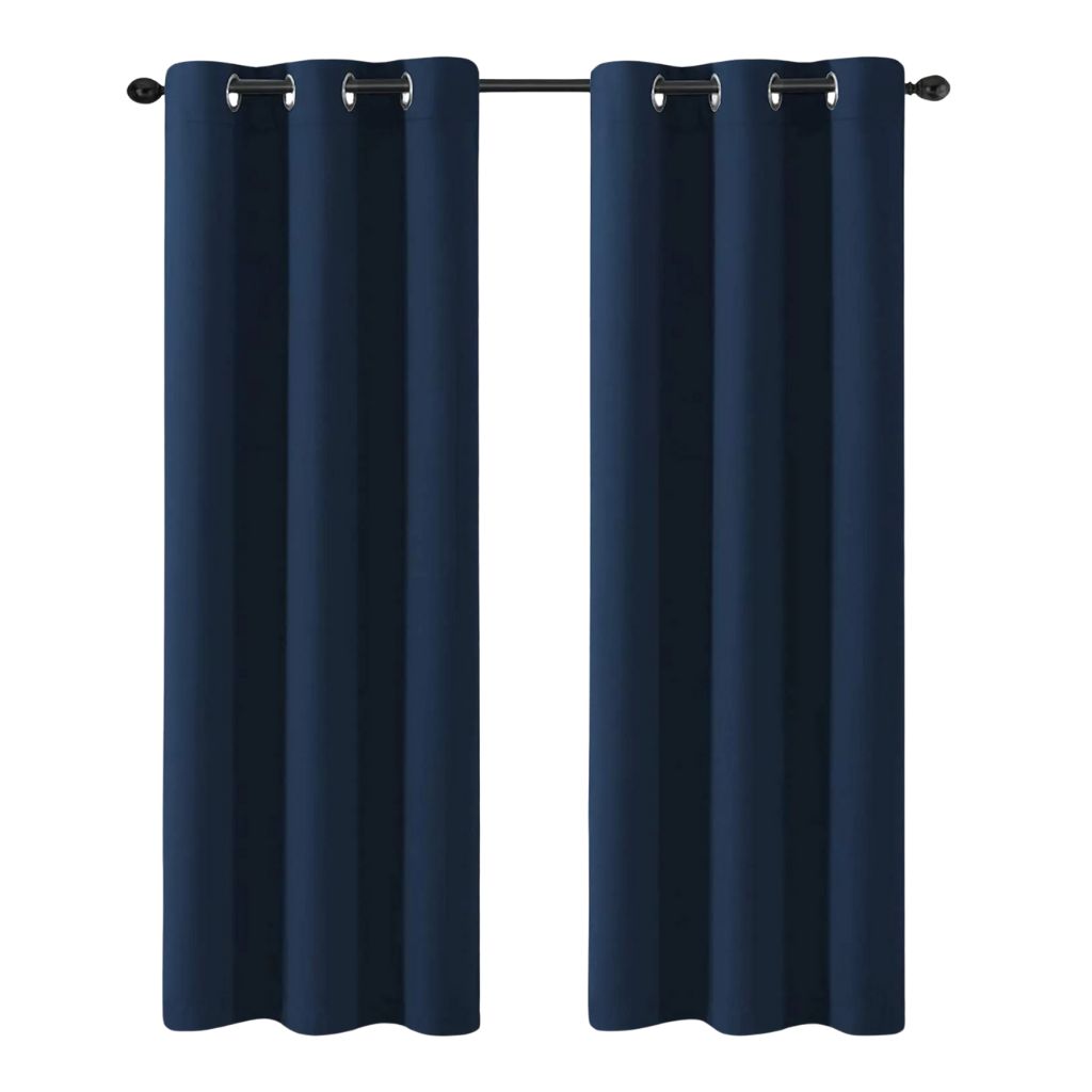 Cartela Thermal Insulated Blackout Room Darkening Grommet Curtains - 1 Panel 6