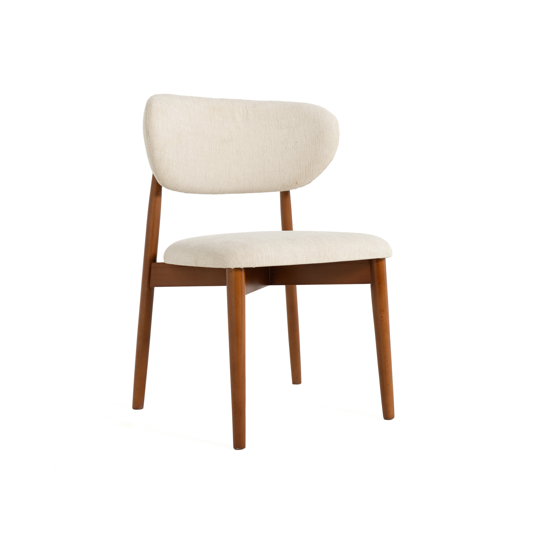 Zone Dining Chair – Solid Beech Wood Frame with Cushioned Seat and Backrest 10