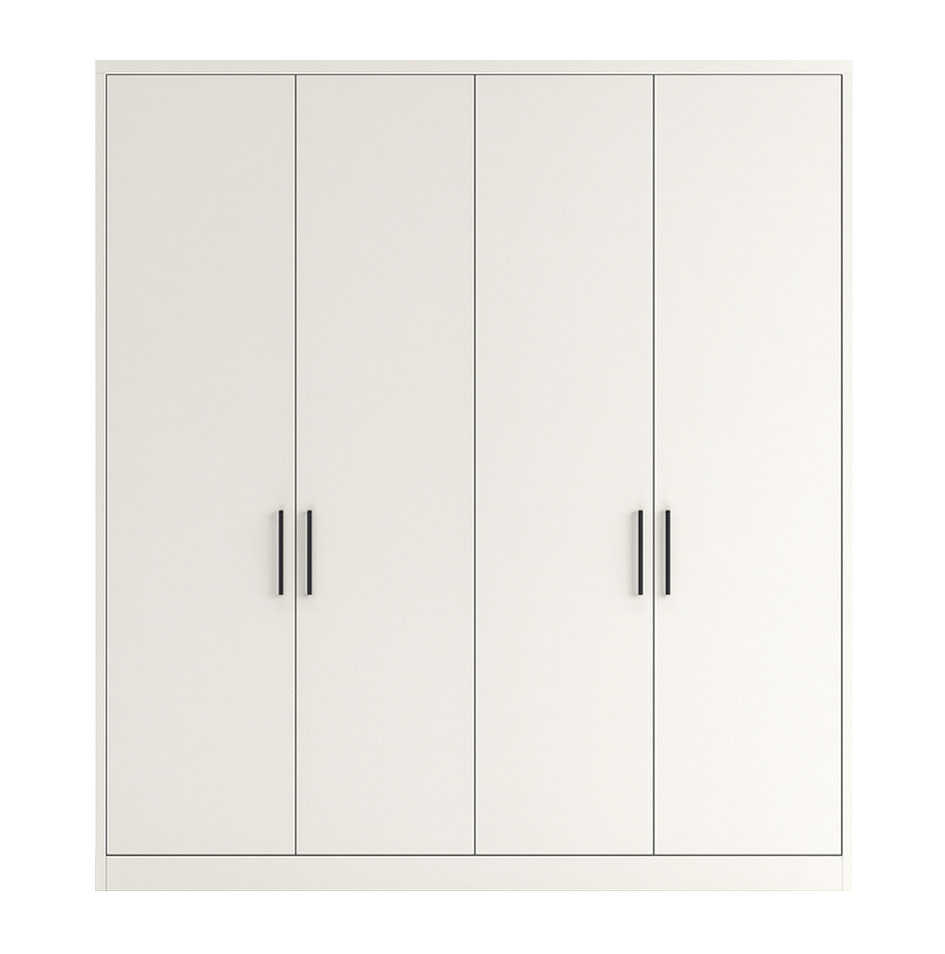 Aeris Minimal Hinged Wardrobe 15