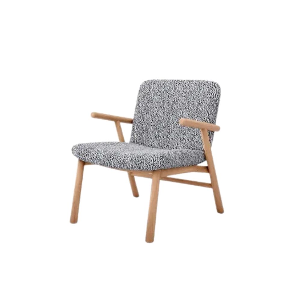 Lugo chair With Wooden Frame - Upholstered Seat & Back 7