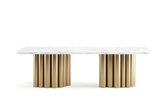 FR.ST Dining Table Brass 10