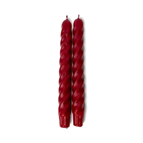 Twisted Taper Candles – Set of 2