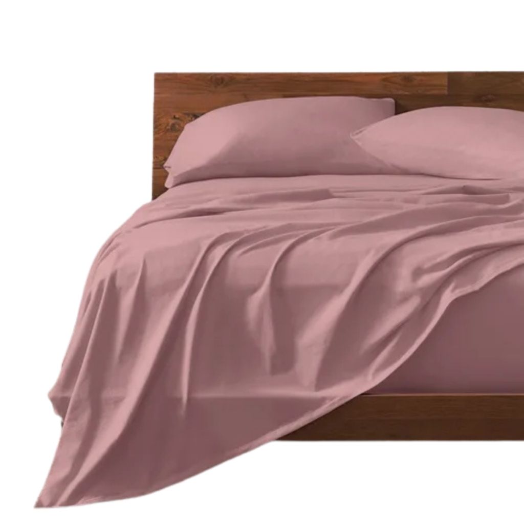 3-Piece Flat Sheet Set - Seersucker Plain 8