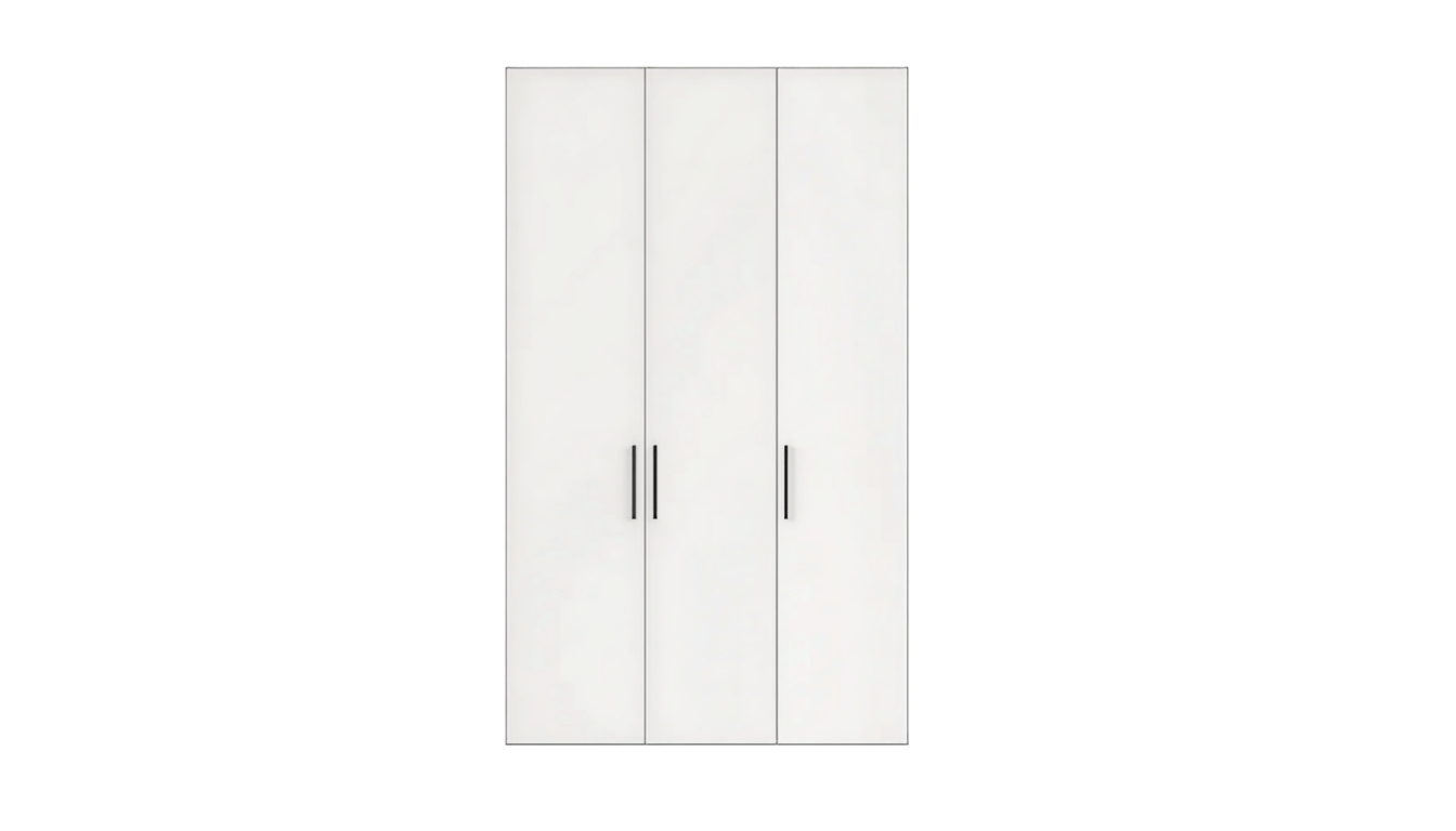 Aeris Minimal Hinged Wardrobe