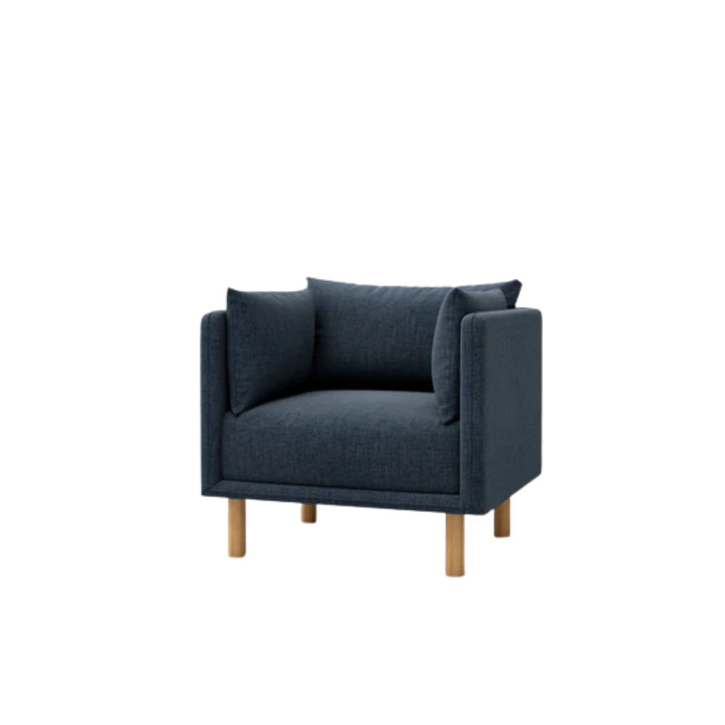Mcann Wooden Legs Armchair 6